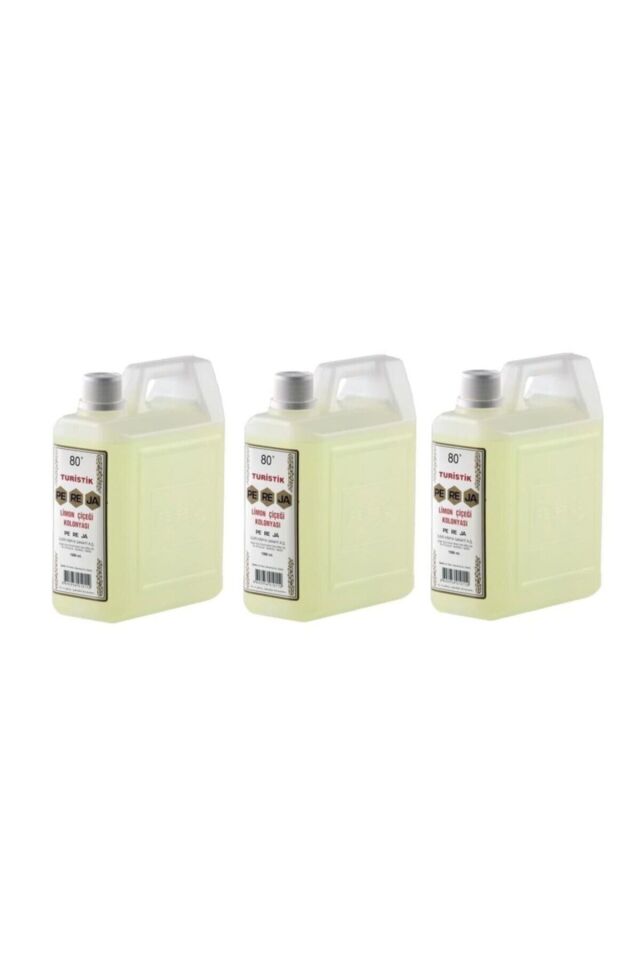Limon Kolonyası 80 Derece 1000 Ml (3 Adet )
