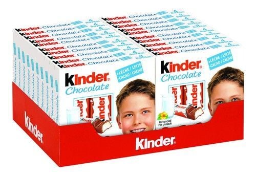 Kinder Chocolate T4 50 gr Çikolata-20 Adet
