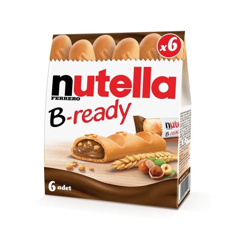 Nutella B-READY 6'Lı 132 Gr