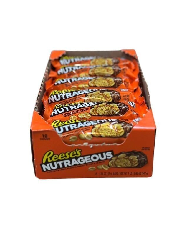 Reese'S Nutrageous Yer Fıstıklı Sütlü Çikolata 47 Gr