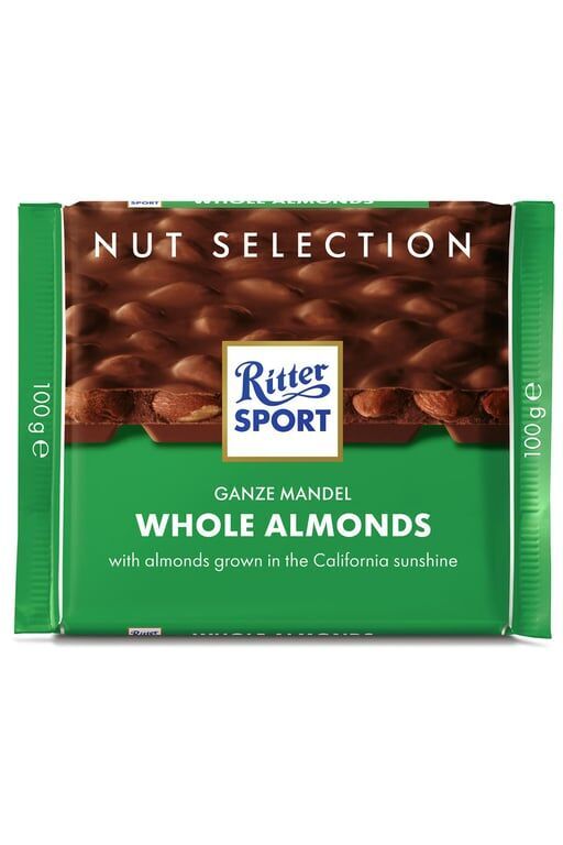Ritter Whole Almonds 100 G