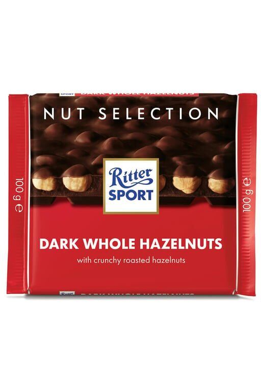 Ritter Dark Whole Hazelnuts 100 G