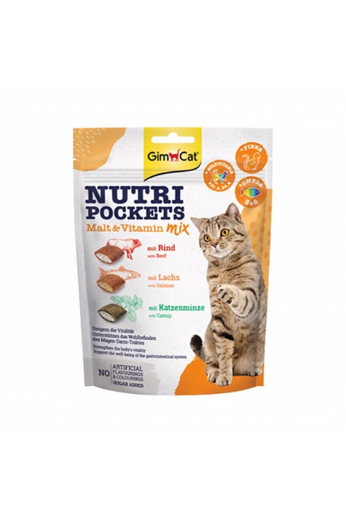 Nutripockets Malt ve Multivitamin Kedi Ödülü 150 Gr