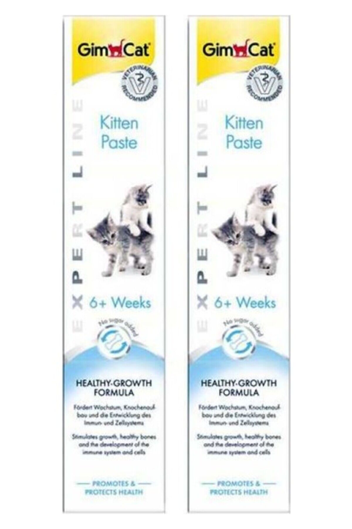 2 Adet Kitten Paste Yavru Kediler Için Kalsiyu mlu Vitamin Macunu 50 gr x 2 = 100 gr