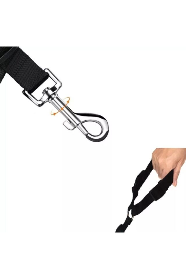 Köpek Emniyet Kemeri Ve Gezdirme Tasması - Tüm Araçlara Uyumlu - Köpek Araba Seyahat Kemeri