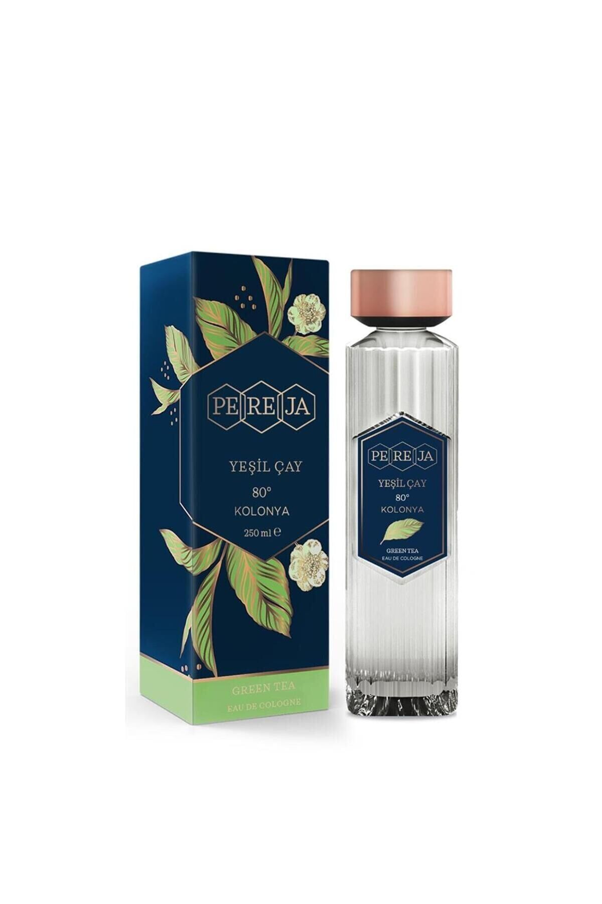 Yeşil Çay Kolonyası Cam Şişe 250 ml