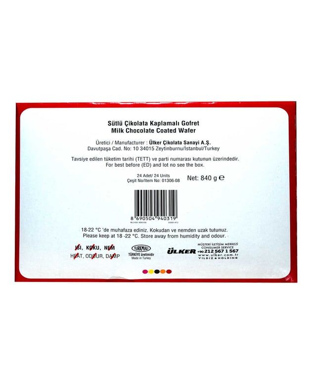 Ülker Dido Gofret 35 gr 24'lü Paket