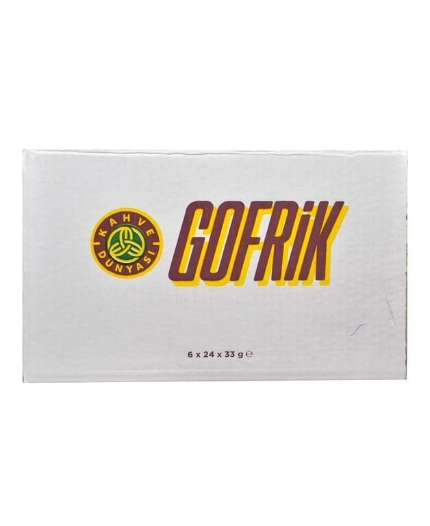 Kahve Dünyası Gofrik Antep Fıstıklı Sütlü Çikolata Kaplamalı Gofret 33 gr