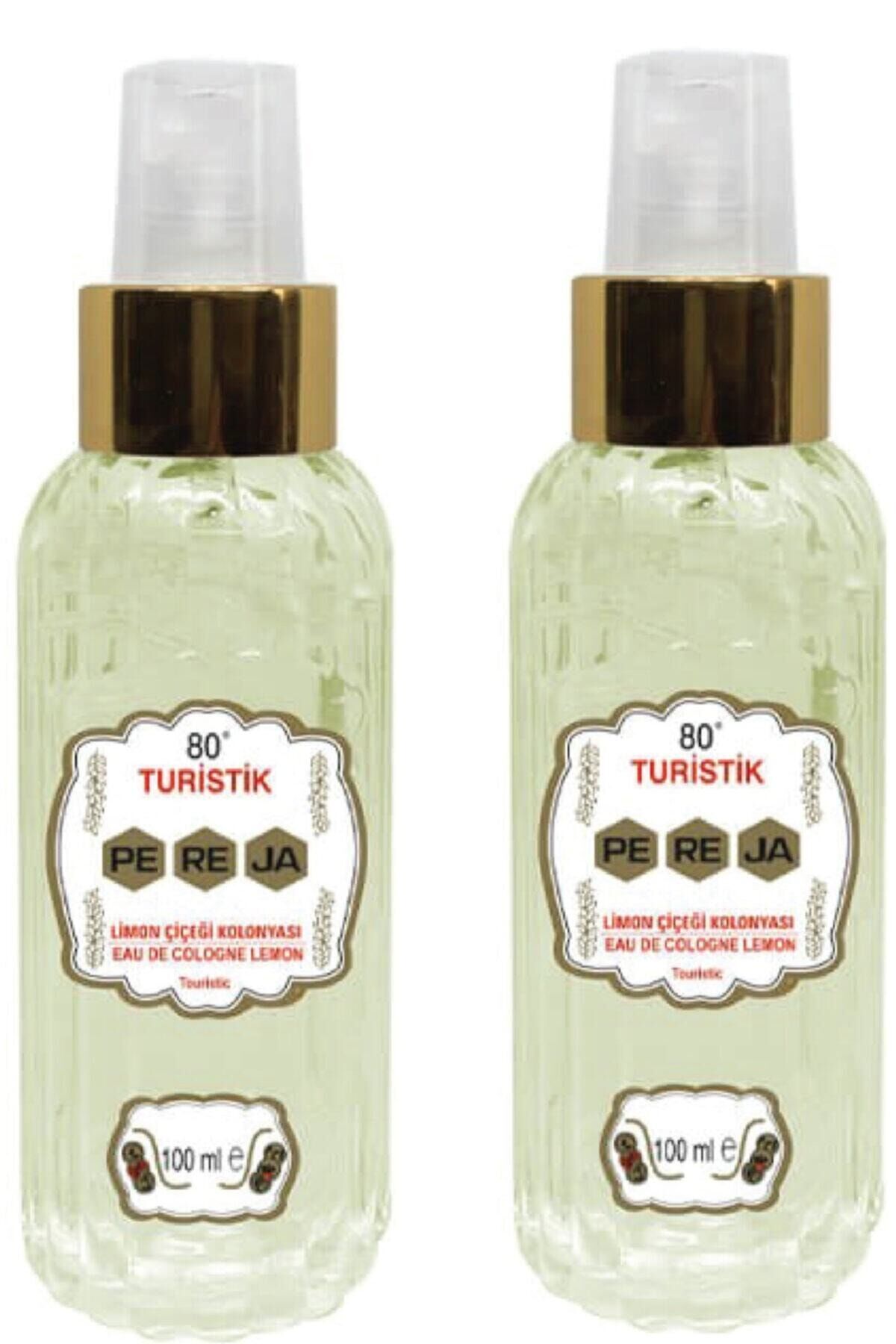 80° Limon Çiçeği Kolonyası Sprey 100 Ml 2'li Set