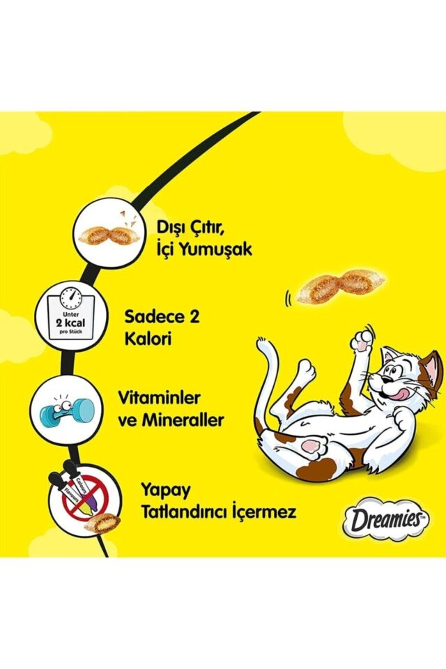 Mix Sığır Etli Ve Peynirli Kedi Ödülü 60 gr (24 ADET)
