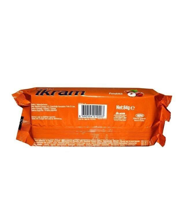 Ülker İkram Bisküvi 84 gr Fındıklı