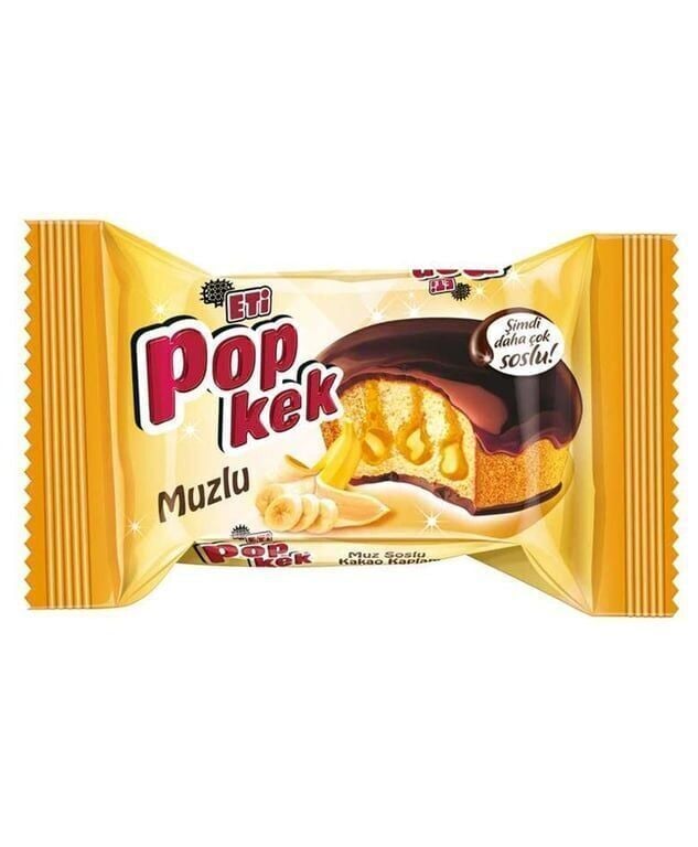 Eti Popkek 60 gr Muz x 24'lü Paket