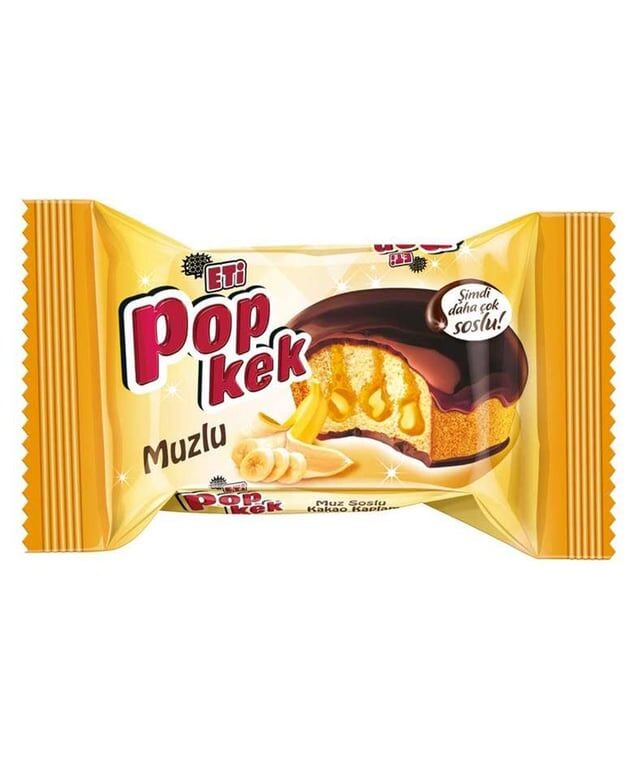 Eti Popkek 60 gr Muz x 24'lü Paket