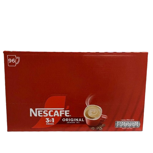 Nescafe 3'ü 1 Arada 17,5 gr x 96'lı Paket Original
