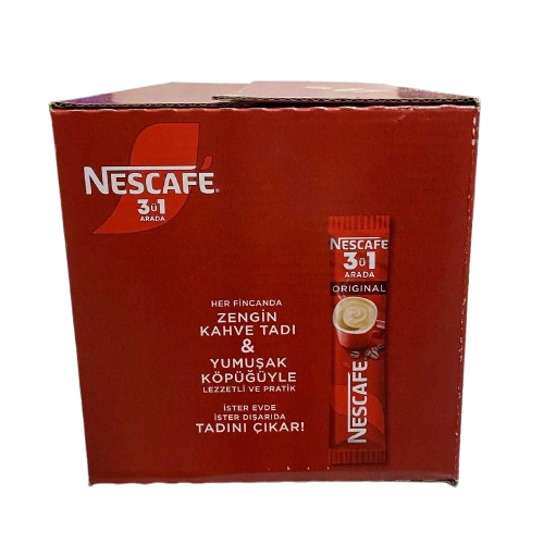Nescafe 3'ü 1 Arada 17,5 gr x 96'lı Paket Original
