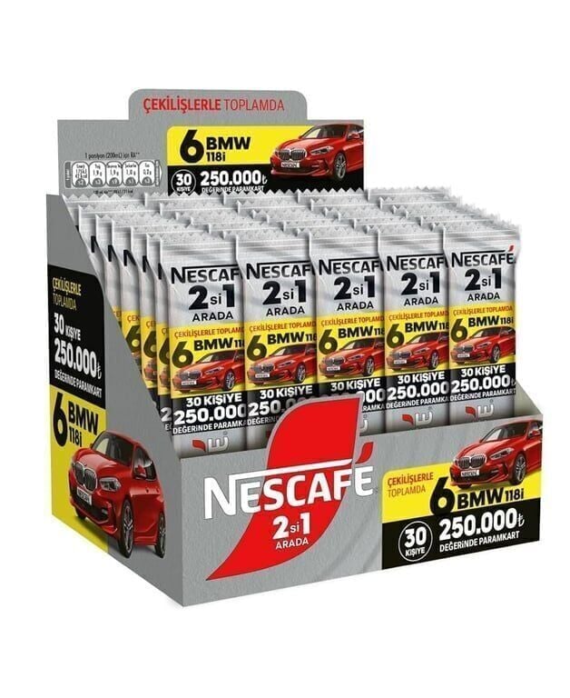 Nescafe 2'si 1 Arada 10 gr X 48'li Paket