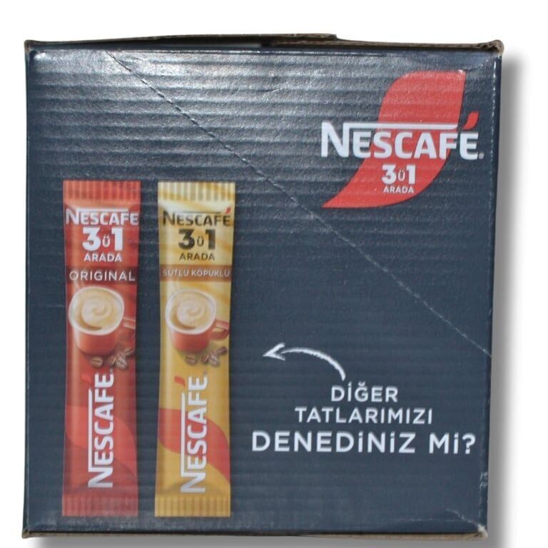 Nescafe Extra 3'ü 1 Arada 16,5 gr x 48'li Paket