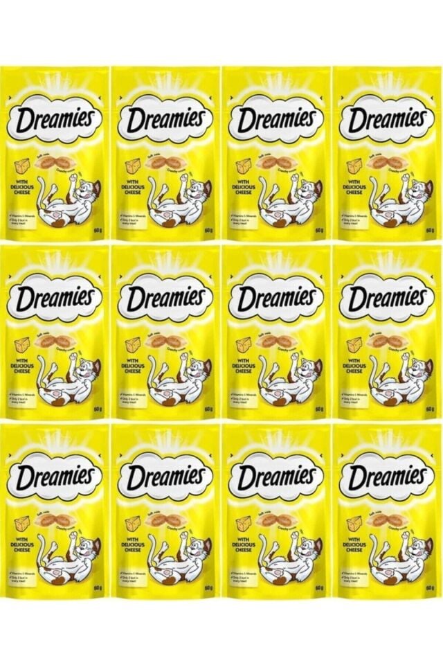 Peynirli Kedi Ödül Maması 60 Gr 12 Adet
