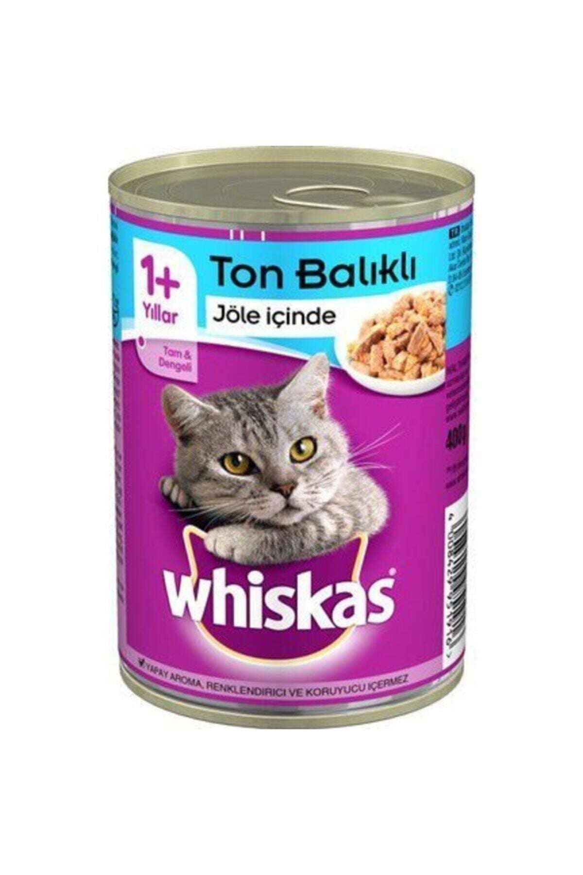Whiskas Ton Balıklı Konserve 24x400 gr