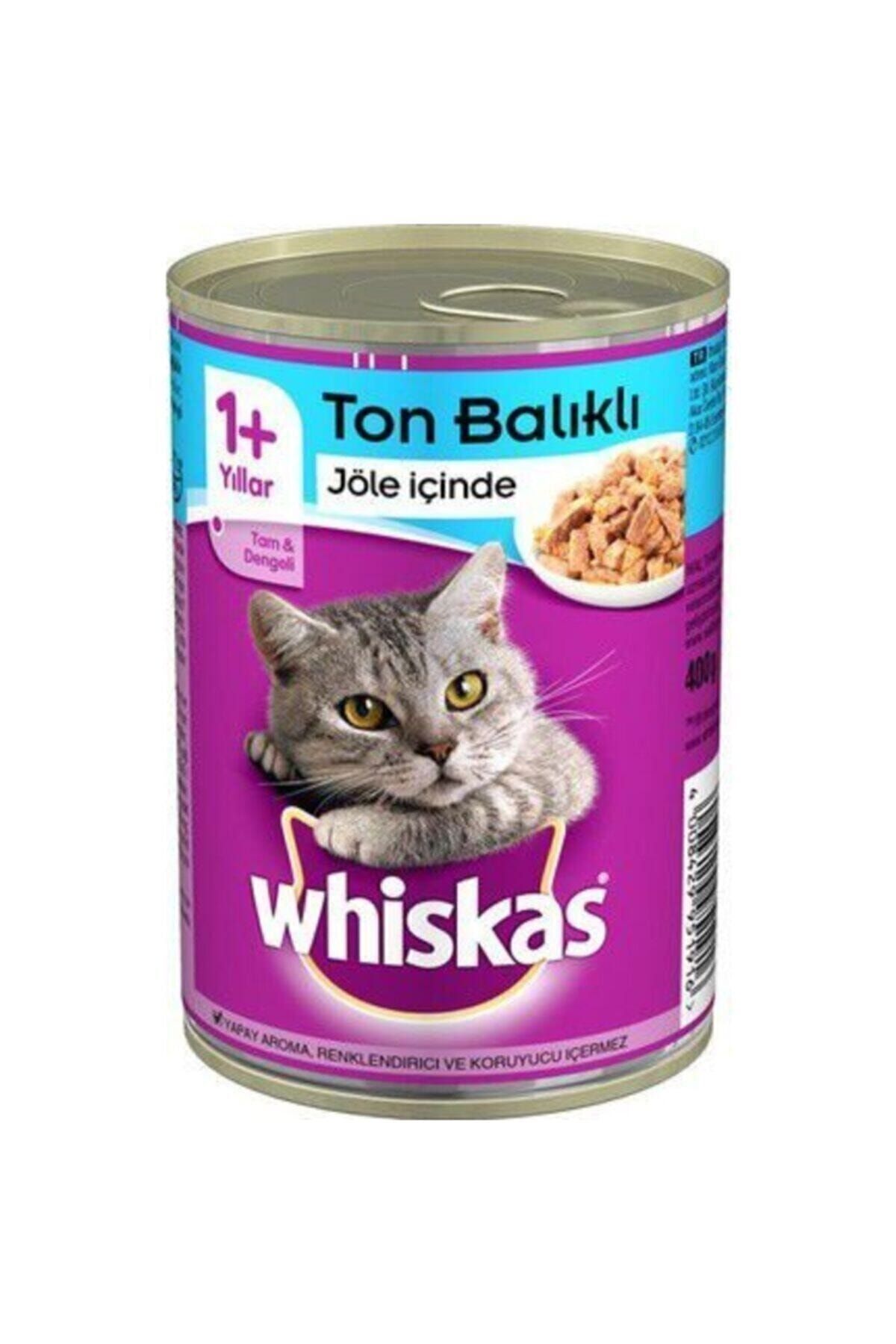 Whiskas Ton Balıklı Konserve 24x400 gr