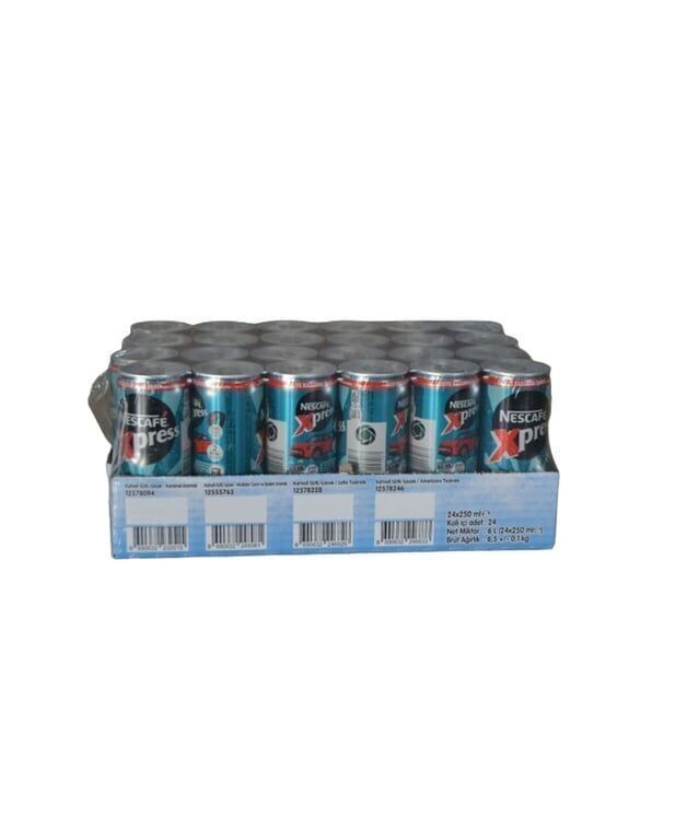 Nescafe Xpress Soğuk Kahve 250 ml Coconatte Hindistan Cevizli Koli (24 Adet)