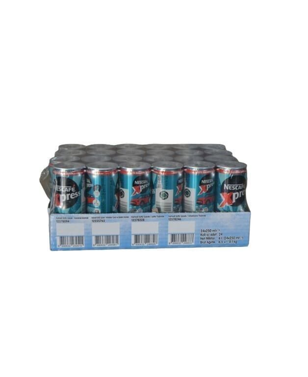 Nescafe Xpress Soğuk Kahve 250 ml Coconatte Hindistan Cevizli Koli (24 Adet)