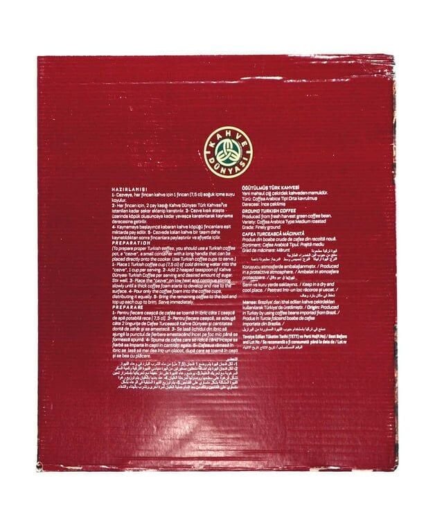 Kahve Dünyası Türk Kahvesi 100 gr Orta Kavrulmuş