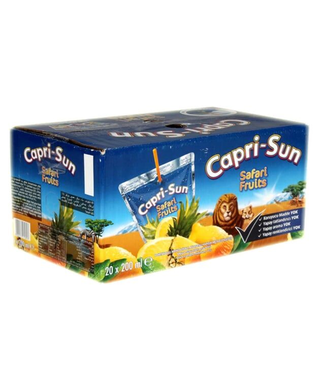 Capri-Sun Meyve Suyu 200 ml 20'li Paket Safari Fruits