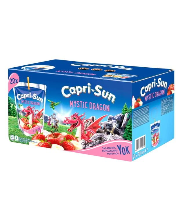 Capri-Sun Meyve Suyu 200 ml 20'li Paket Mystic Dragon