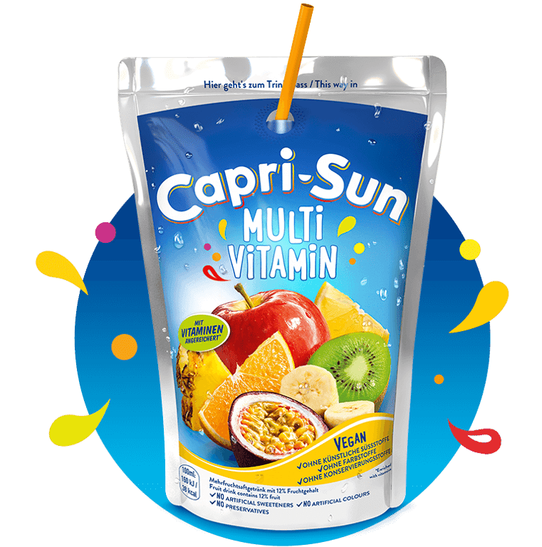 Capri-Sun Meyve Suyu 200 ml 20'li Paket Mutlivitamin