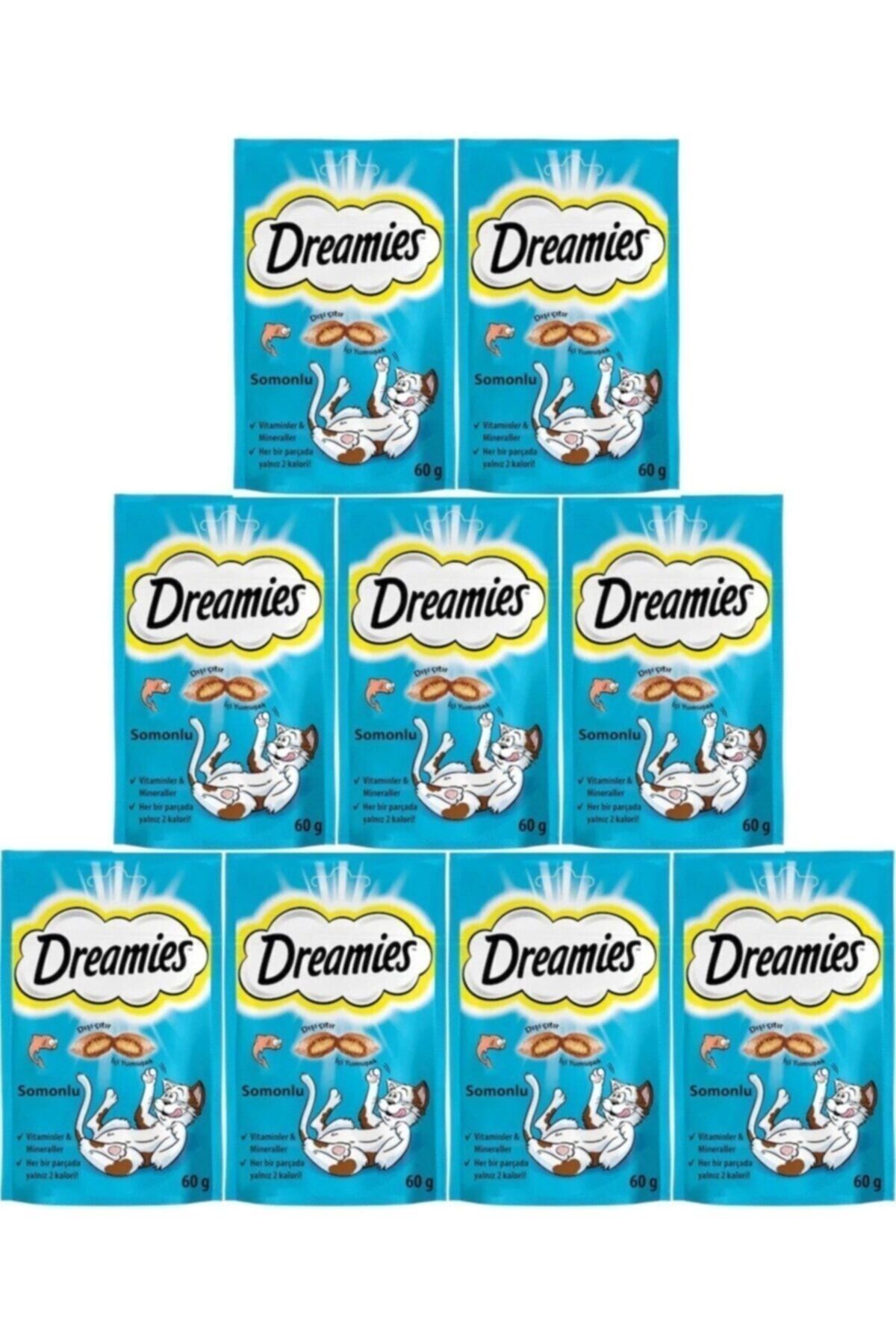 Somonlu Kedi Ödül Maması 60 gr 9 Adet