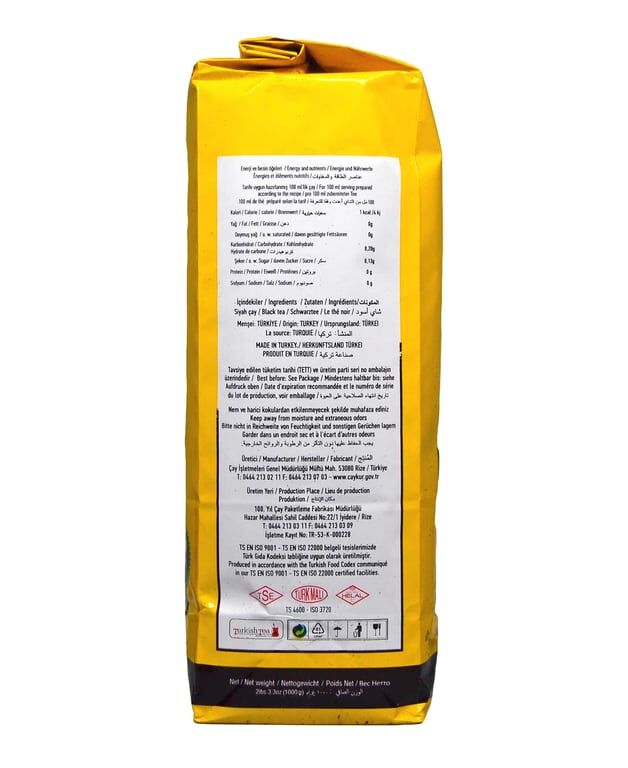 Çaykur Çay 1000 gr Rize Turist