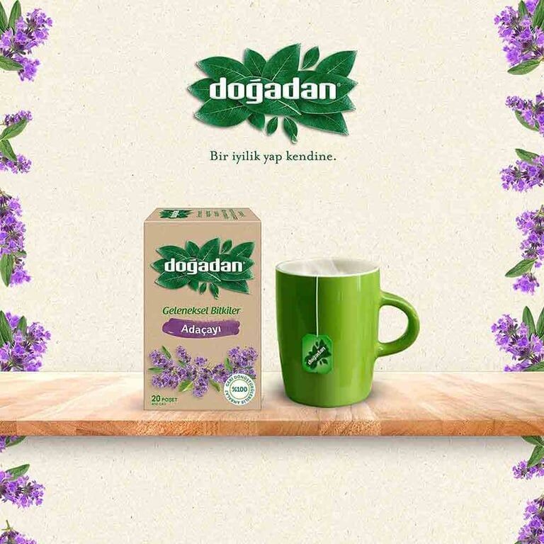 Doğadan Bitki Çayı 20'li Adaçayı