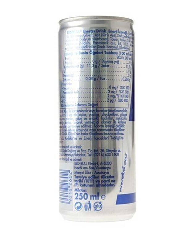 Red Bull Enerji İçeceği 250 ml X 24'lü Paket