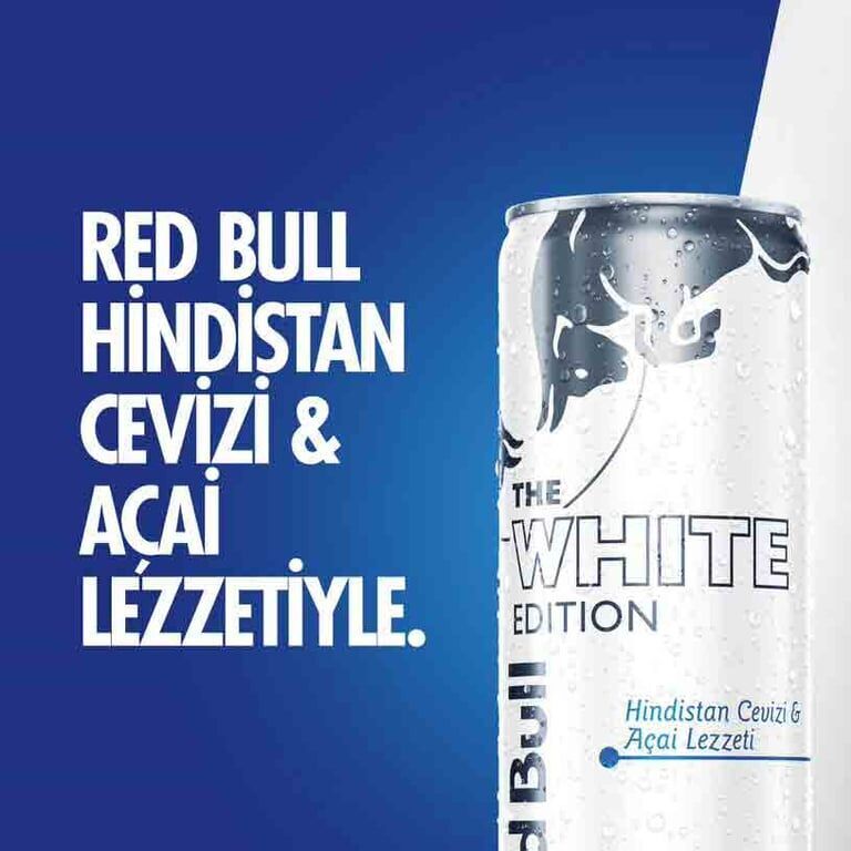 Red Bull Enerji İçeceği Hindistan Cevizi ve Açai 250 ml X 24'lü Paket