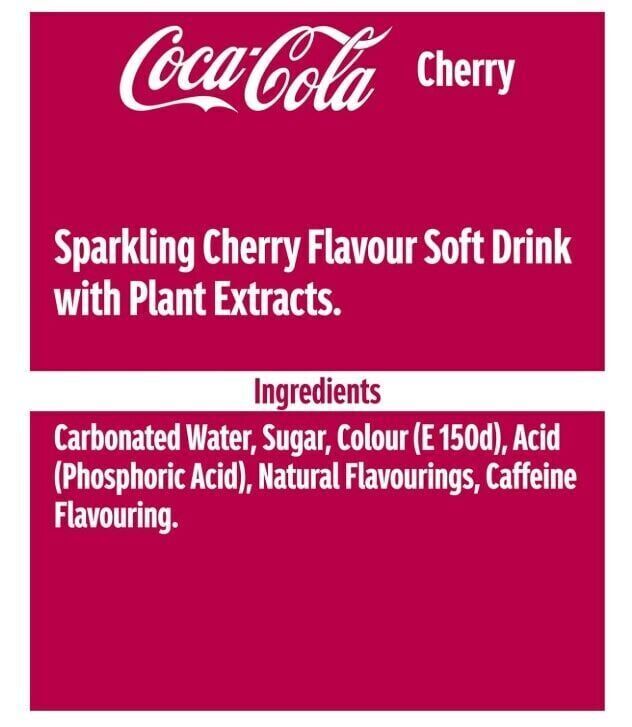 Coca Cola Cherry 330ml