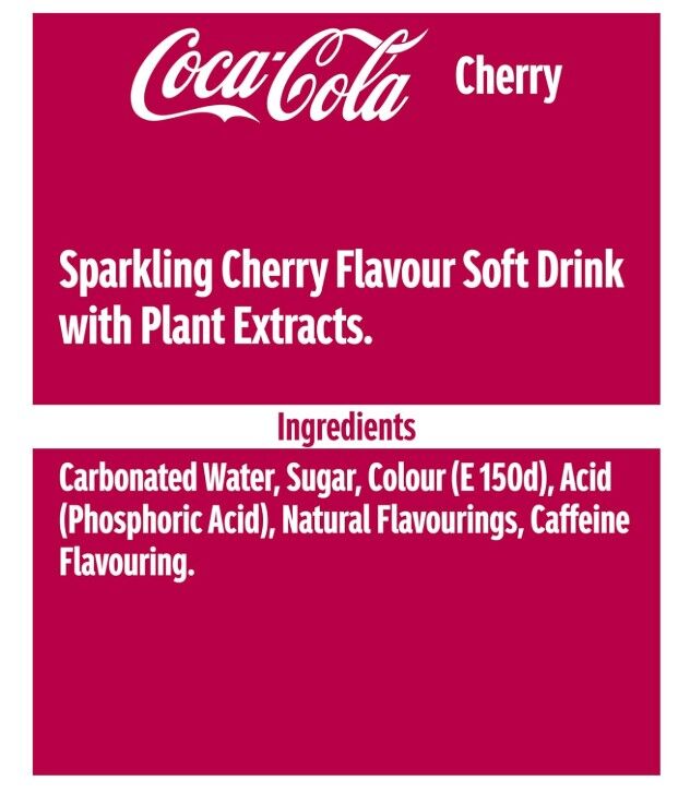 Coca Cola Cherry 330ml