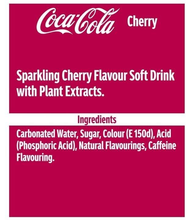 Coca Cola Cherry 330ml