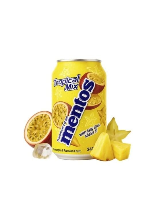 Mentos Non-Sparkling Drink Tropical Mix 340ml