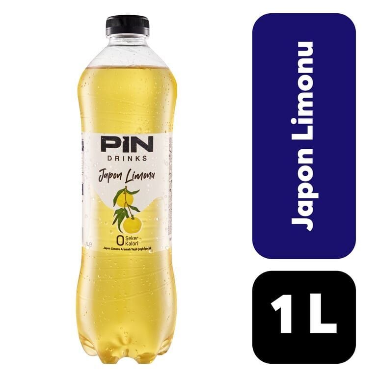Pin Soğuk Çay 1 L Japon Limonu Yuzu