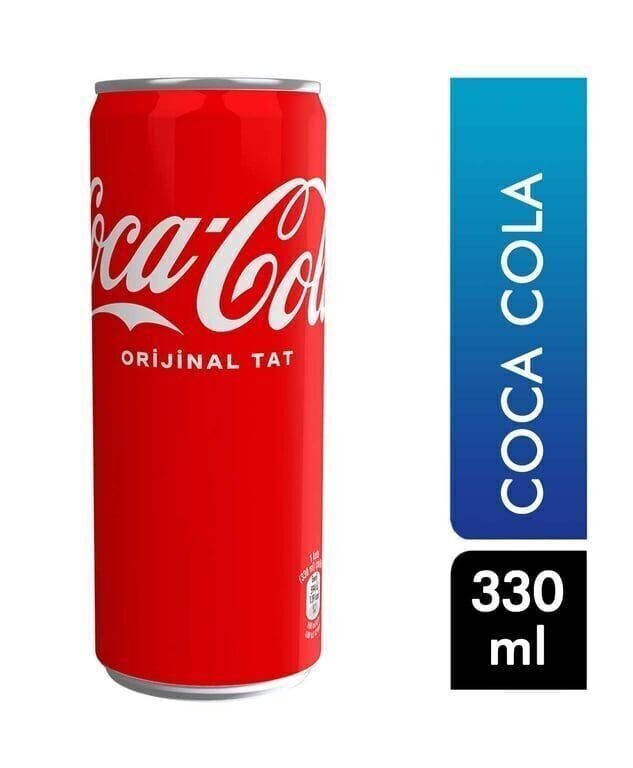 Coca Cola 330 ml Teneke