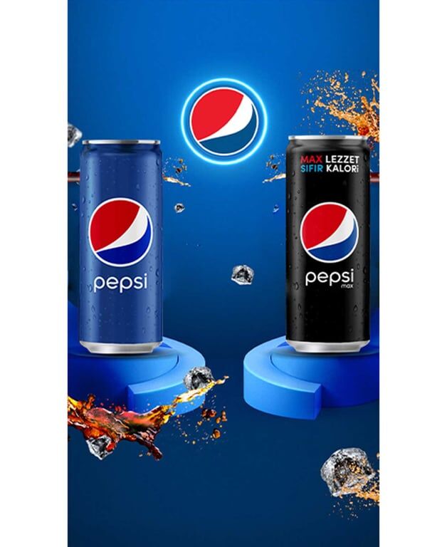 Pepsi Kutu Kola 330 ml Teneke