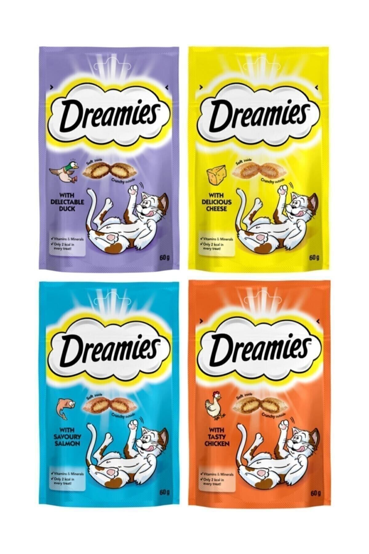 12 Paket Süper Karışık Kedi Ödülü (1 Paket 60 Gr)