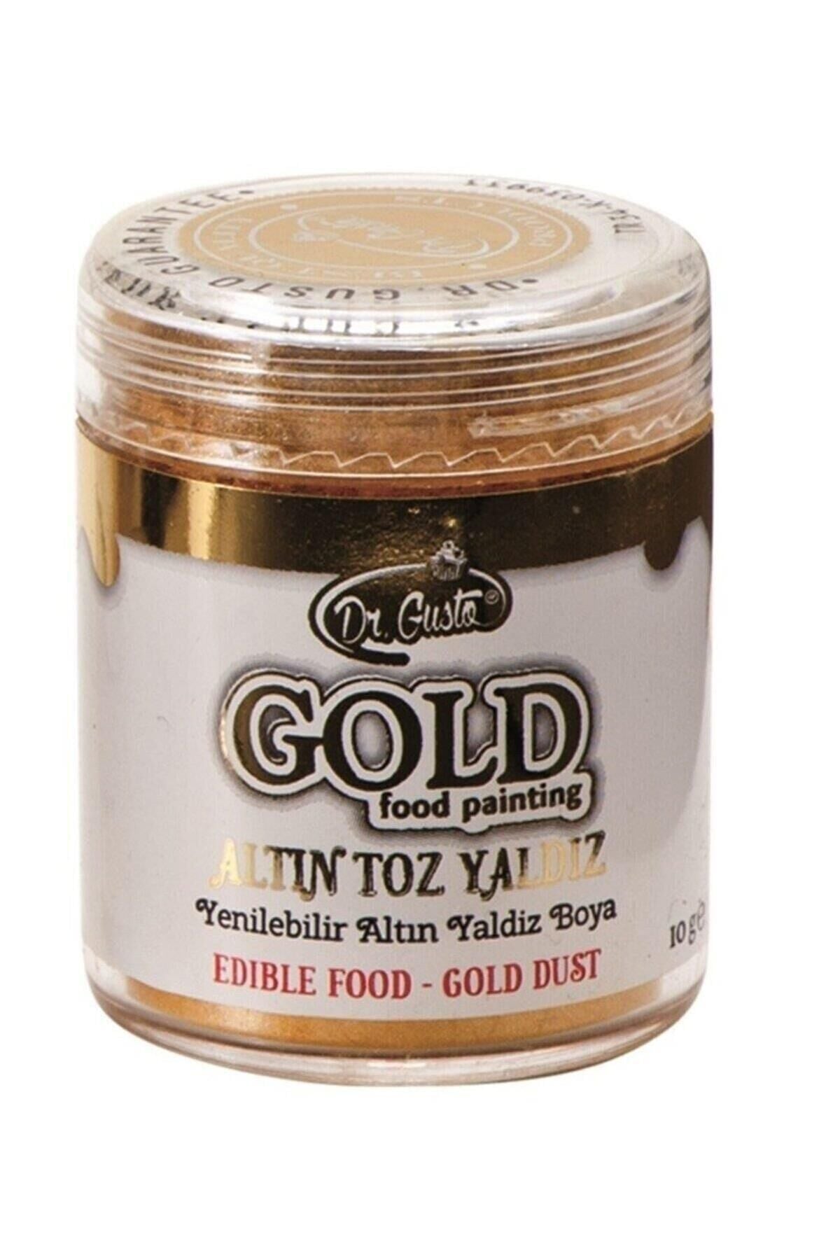 Yenilebilir Metalik Altın Toz Gıda Boyası 10 gr