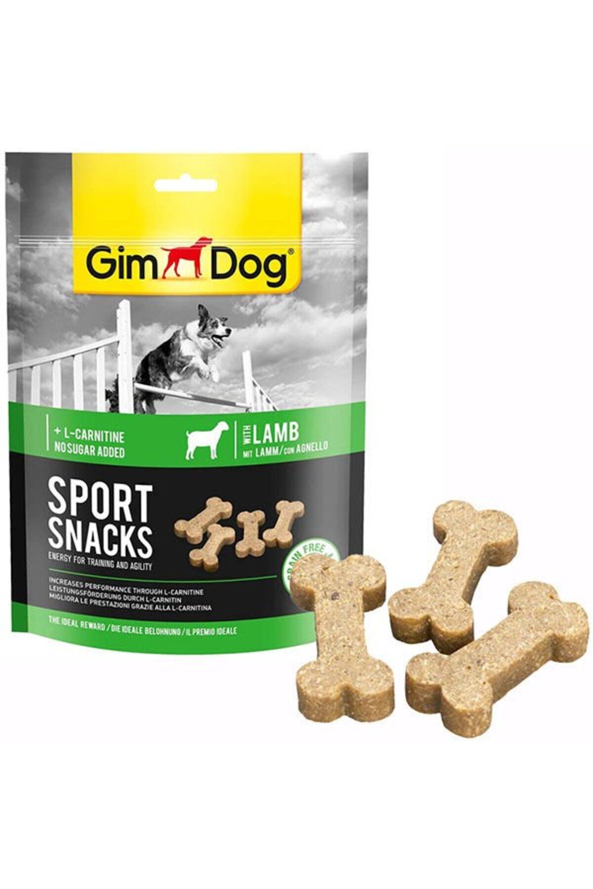 Sportsnacks L-Carnitinli Kuzulu Köpek Ödül Maması Tablet 1 Adet 150 Gr