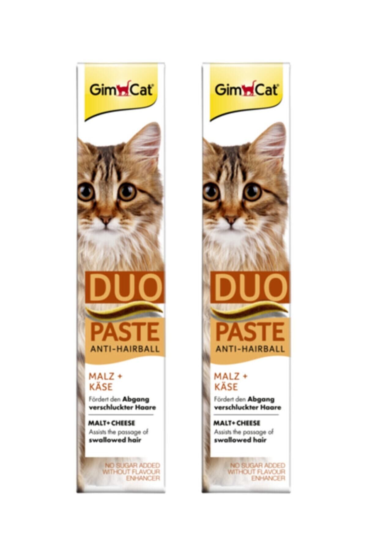 Anti Hairball Malt Cheese Duo Paste Peynirli Kedi Macunu 50 Gr X 2 Adet = 100 Gr