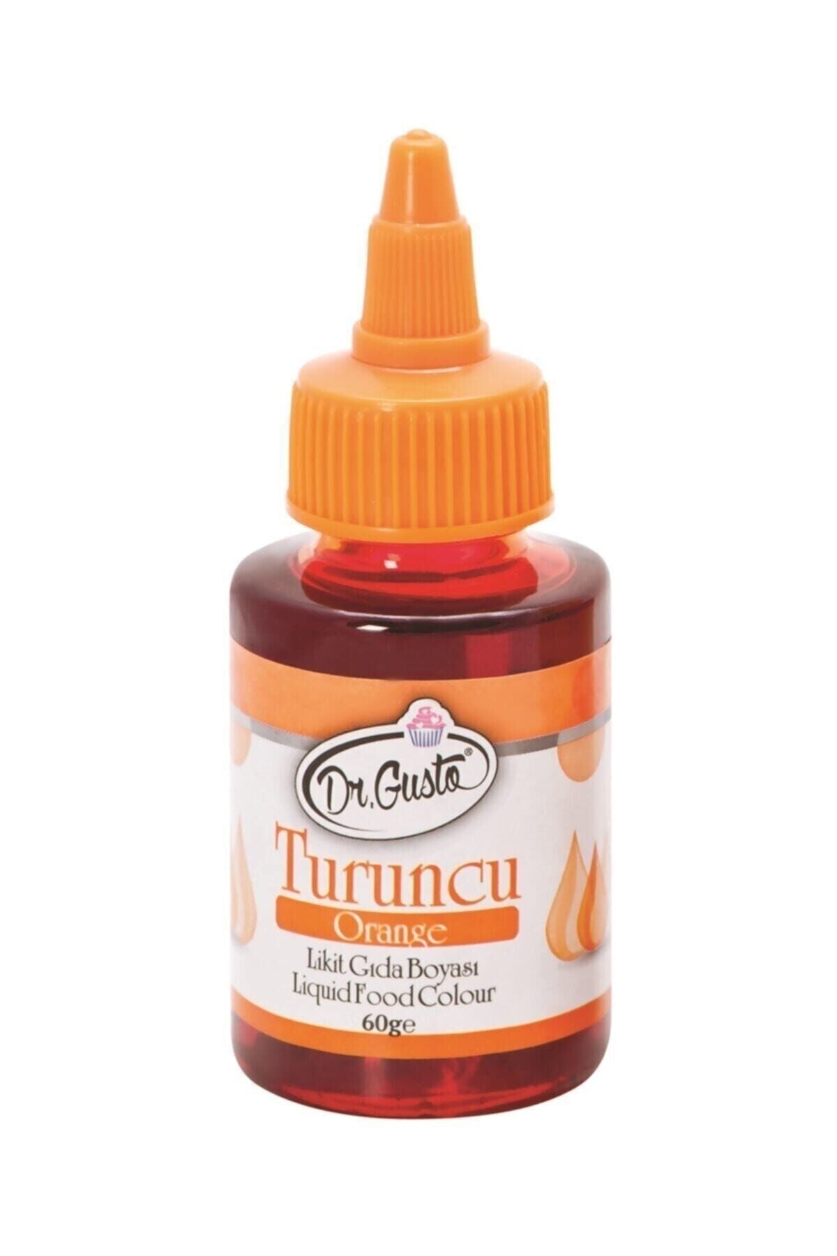 Gıda Boyası Sıvı 60 Gr Turuncu Dr. Gusto