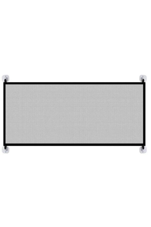 Bypet Kedi & Köpek Veya Bebekler Için Kumaş Çit - Kapı Bariyeri (90 Cm X 75 Cm)