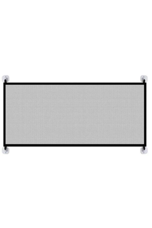 Bypet Kedi & Köpek Veya Bebekler Için Kumaş Çit - Kapı Bariyeri (90 Cm X 75 Cm)