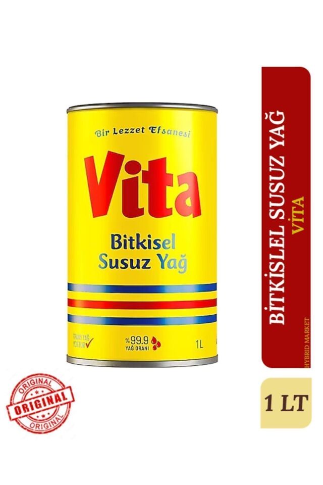 Vita Margarin 1 Kg. Teneke